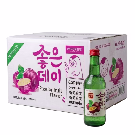 Good Day Passionfruit Soju 13% 360ml (20 Pack)